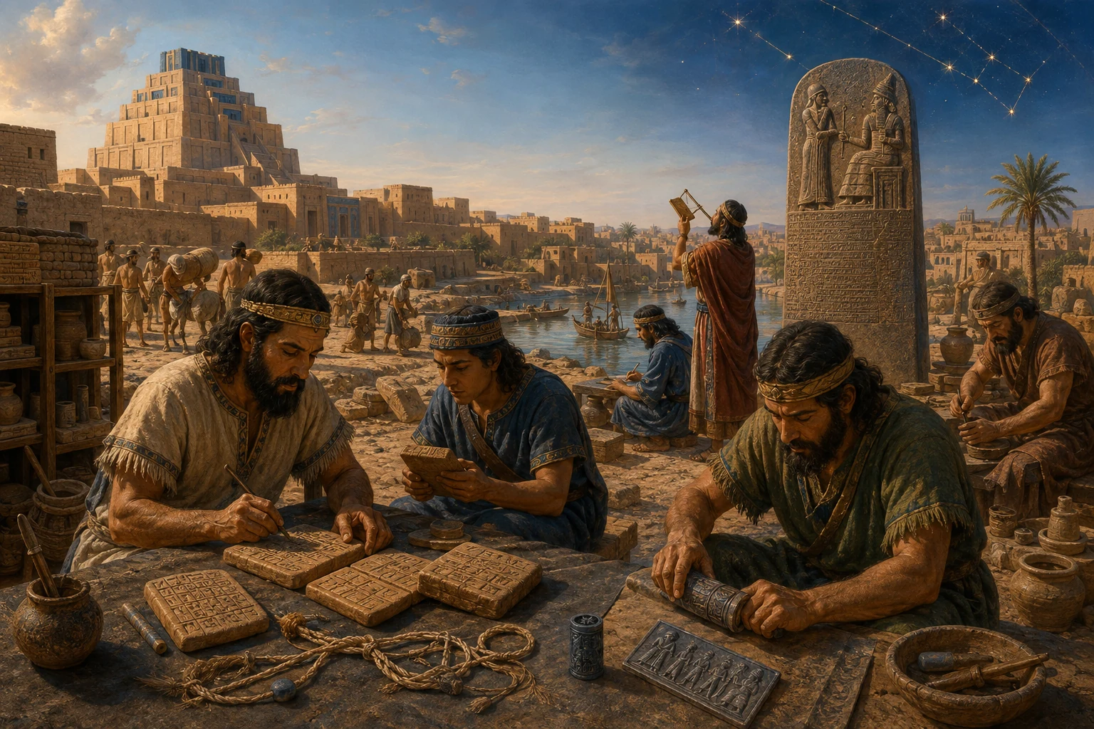 Escritura, leyes, ciencia y ciudades: el legado de Mesopotamia.