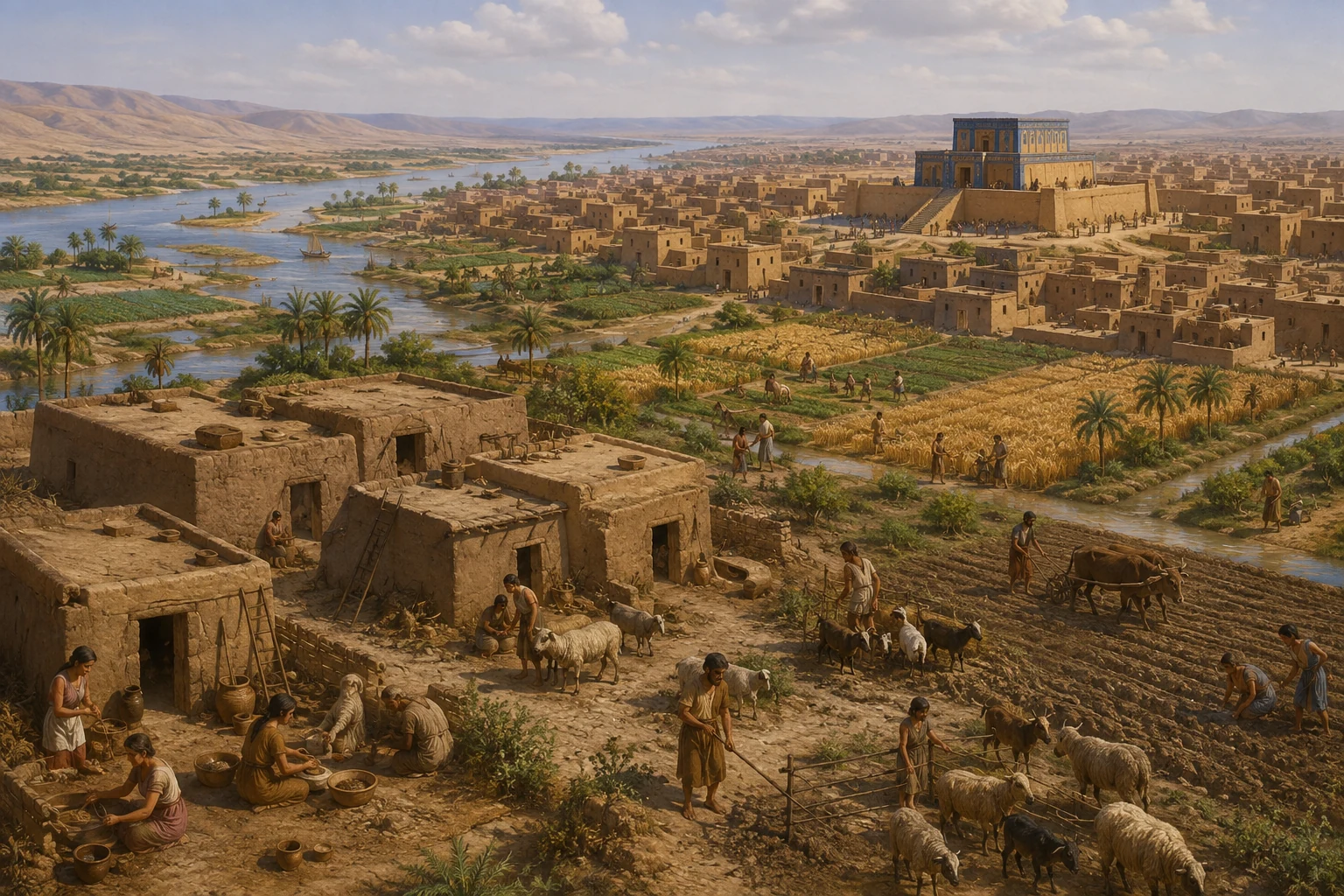De la Prehistoria a las primeras civilizaciones.